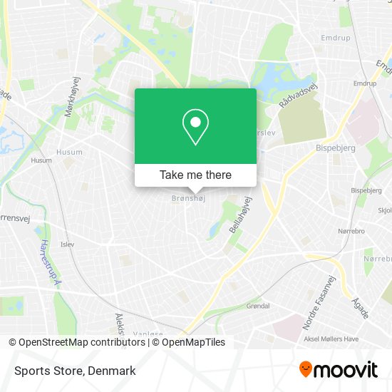 Sports Store map