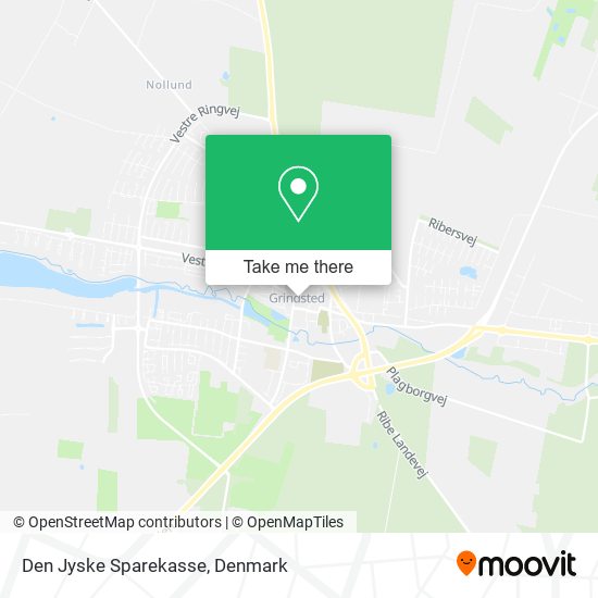 Den Jyske Sparekasse map