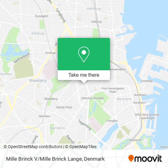Mille Brinck V / Mille Brinck Lange map