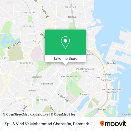 Spil & Vind V/ Mohammad Ghazanfar map