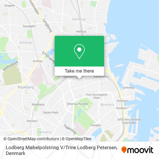 Lodberg Møbelpolstring V / Trine Lodberg Petersen map