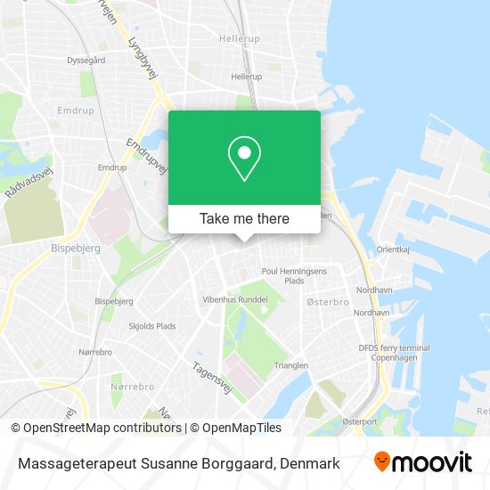 Massageterapeut Susanne Borggaard map