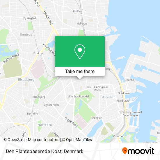 Den Plantebaserede Kost map