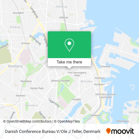 Danish Conference Bureau V / Ole J Teller map