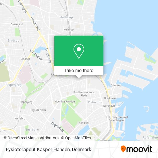 Fysioterapeut Kasper Hansen map