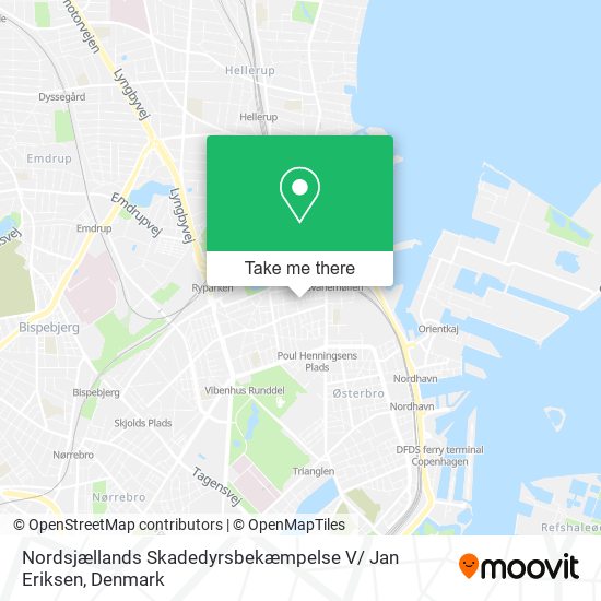Nordsjællands Skadedyrsbekæmpelse V/ Jan Eriksen map