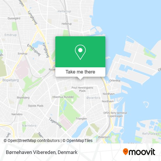 Børnehaven Vibereden map