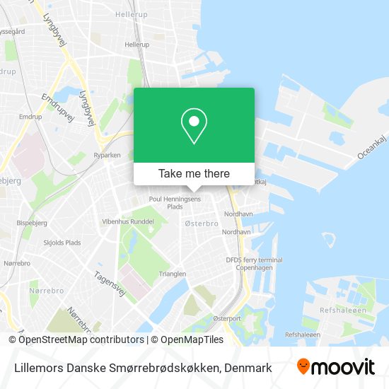 Lillemors Danske Smørrebrødskøkken map