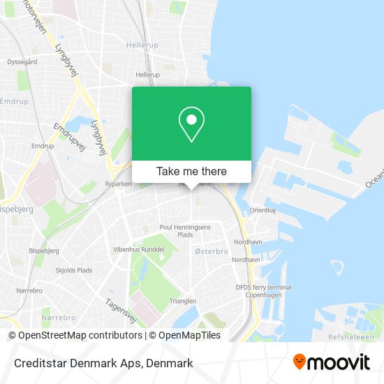 Creditstar Denmark Aps map