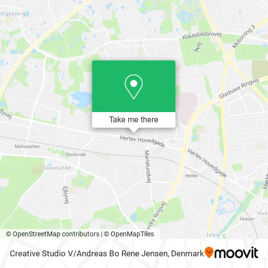 Creative Studio V / Andreas Bo Rene Jensen map