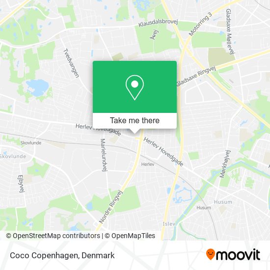 Coco Copenhagen map