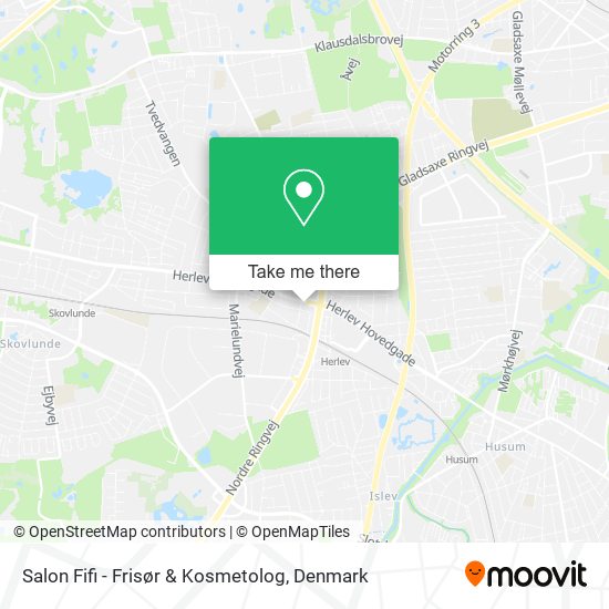 Salon Fifi - Frisør & Kosmetolog map