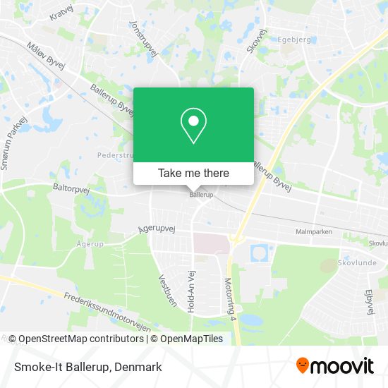 Smoke-It Ballerup map