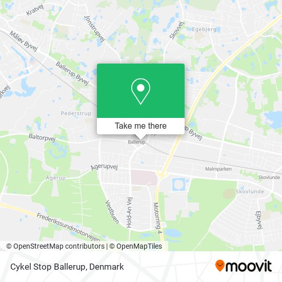 Cykel Stop Ballerup map