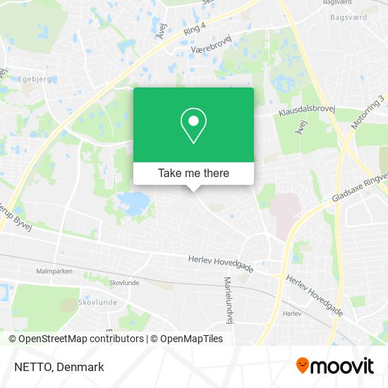 NETTO map