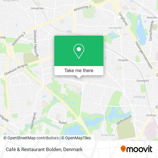 Café & Restaurant Bolden map