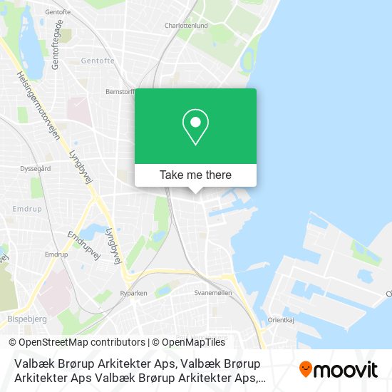 Valbæk Brørup Arkitekter Aps, Valbæk Brørup Arkitekter Aps Valbæk Brørup Arkitekter Aps map