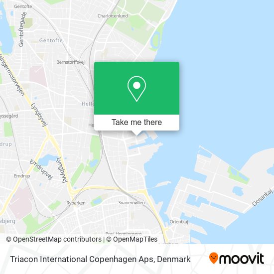 Triacon International Copenhagen Aps map