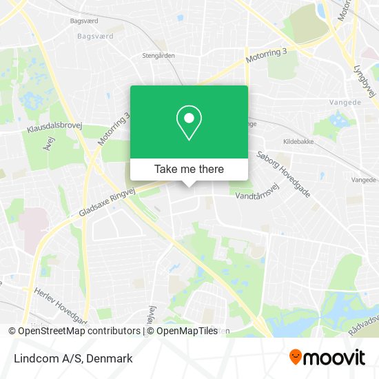 Lindcom A/S map
