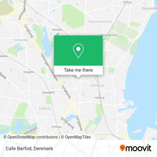 Cafe Barfod map