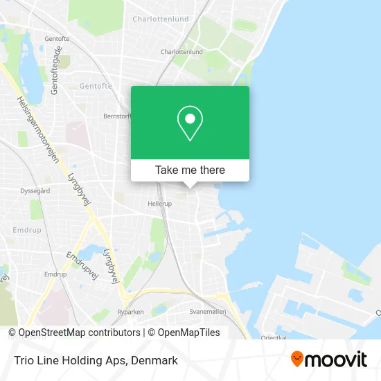 Trio Line Holding Aps map