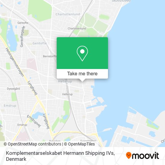 Komplementarselskabet Hermann Shipping IVs map