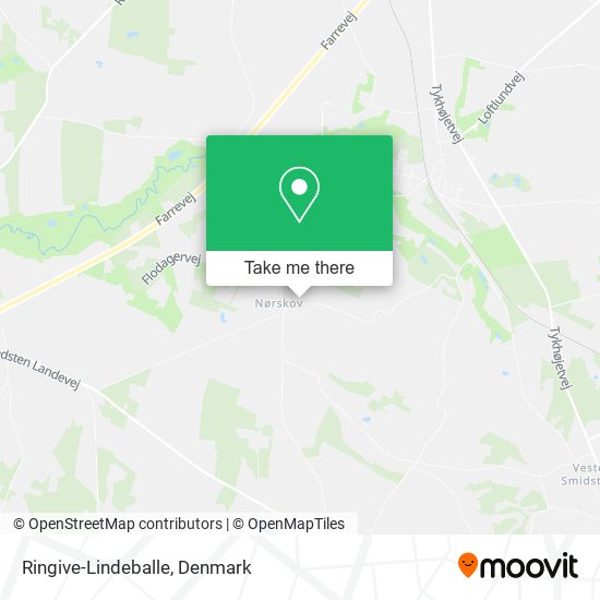 Ringive-Lindeballe map