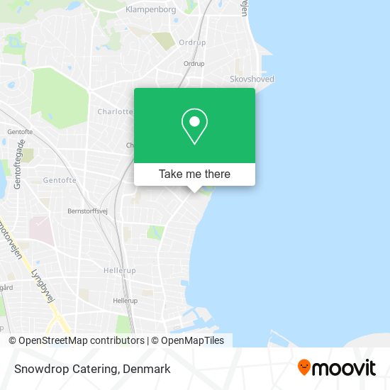 Snowdrop Catering map