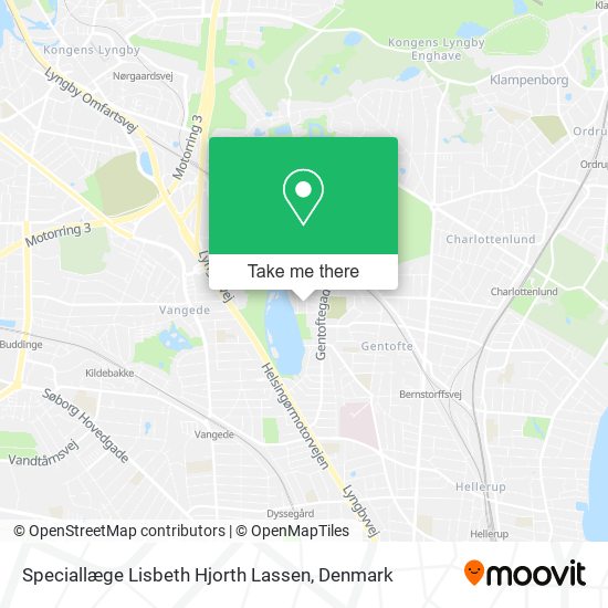 Speciallæge Lisbeth Hjorth Lassen map