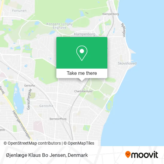 Øjenlæge Klaus Bo Jensen map