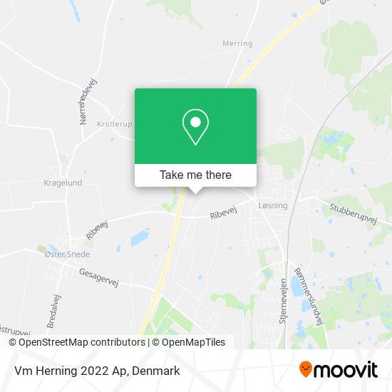 Vm Herning 2022 Ap map