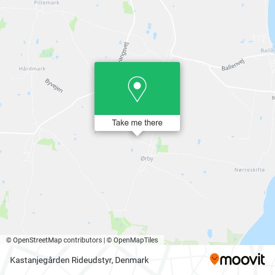 Kastanjegården Rideudstyr map