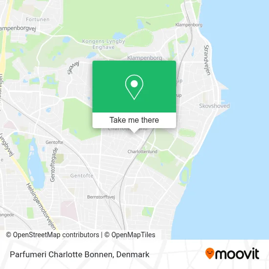 Parfumeri Charlotte Bonnen map