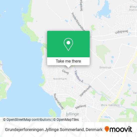 Grundejerforeningen Jyllinge Sommerland map