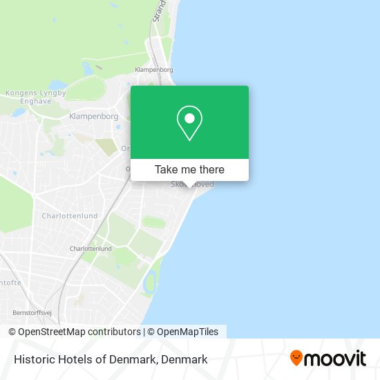 Historic Hotels of Denmark map