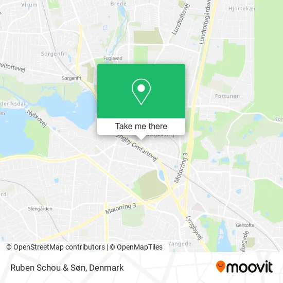Ruben Schou & Søn map