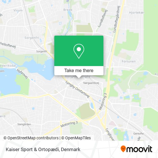 Kaiser Sport & Ortopædi map