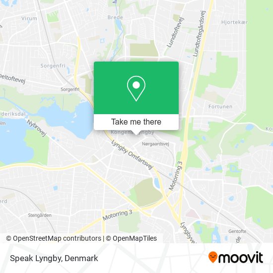 Speak Lyngby map
