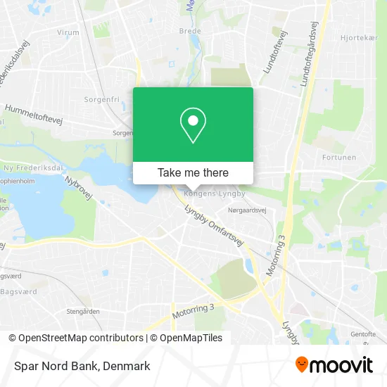 Spar Nord Bank map