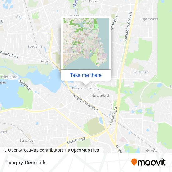 Lyngby map