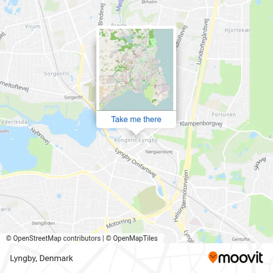 Lyngby map