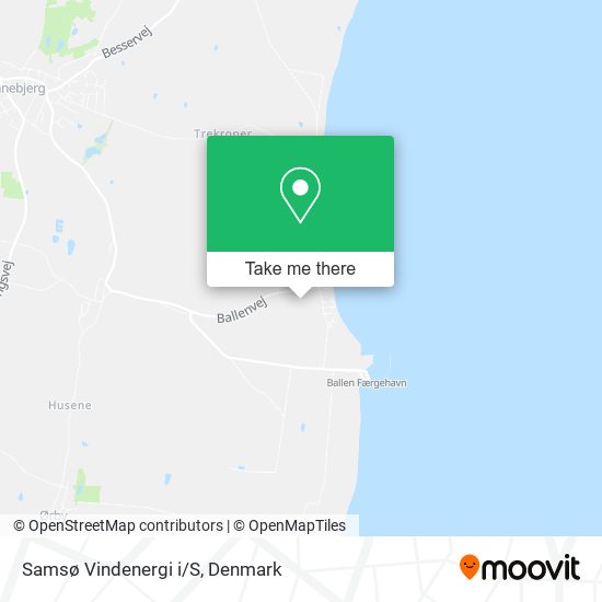 Samsø Vindenergi i/S map