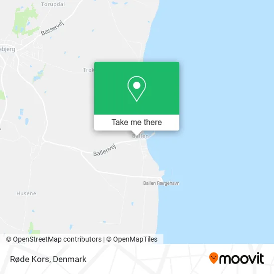 Røde Kors map