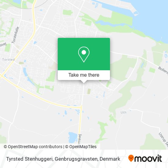Tyrsted Stenhuggeri, Genbrugsgravsten map
