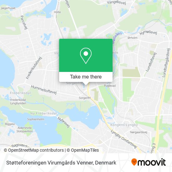 Støtteforeningen Virumgårds Venner map