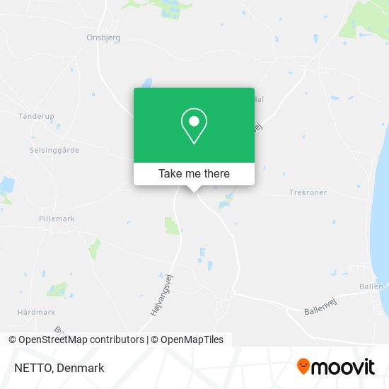 NETTO map