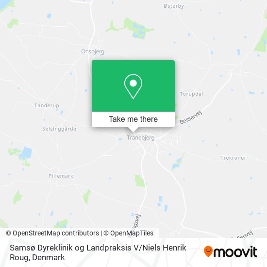 Samsø Dyreklinik og Landpraksis V / Niels Henrik Roug map