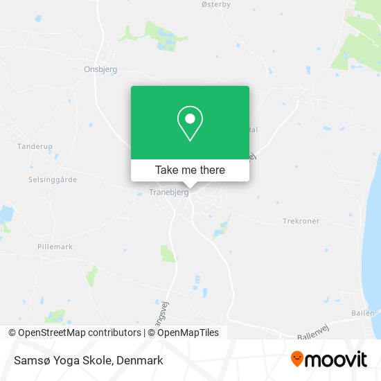 Samsø Yoga Skole map