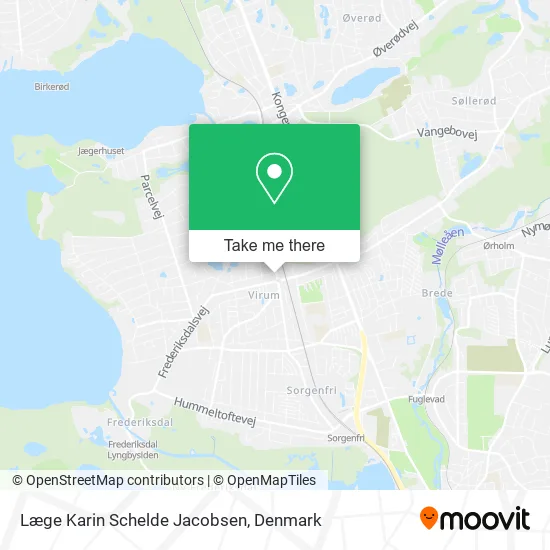 Læge Karin Schelde Jacobsen map