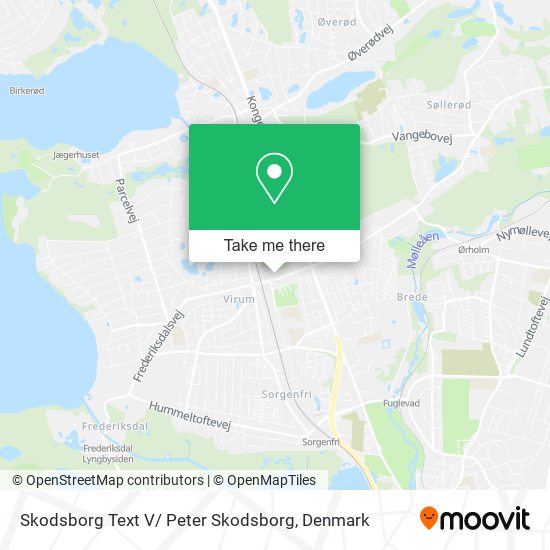 Skodsborg Text V/ Peter Skodsborg map